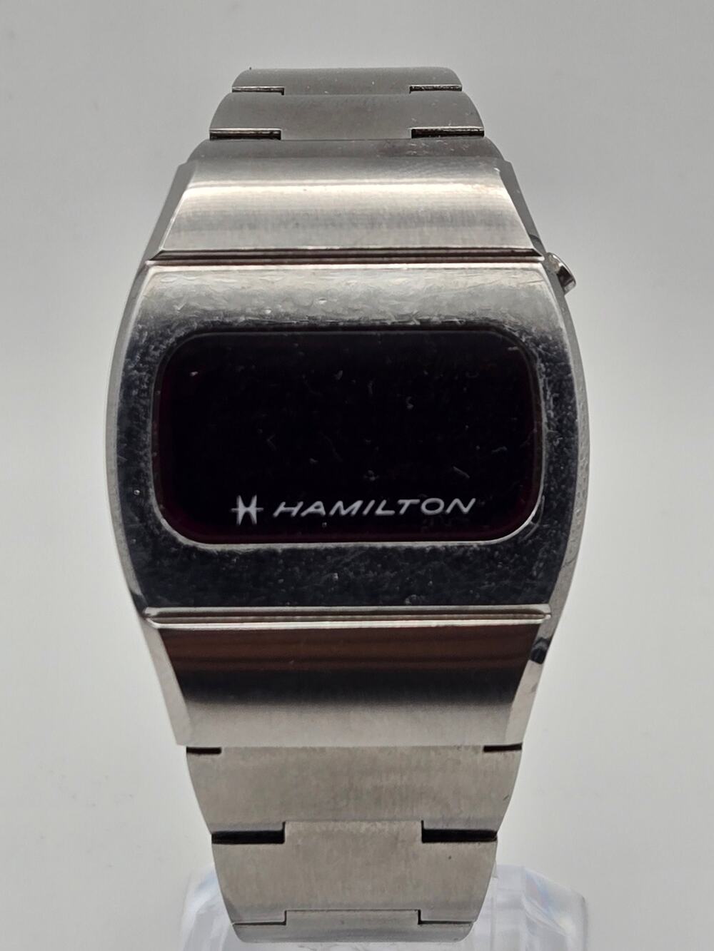 Vintage Hamilton QED II LED Digital Watch Cal 865 Stainless Works 992576
